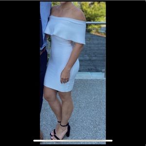 Marciano Bandage Dress White